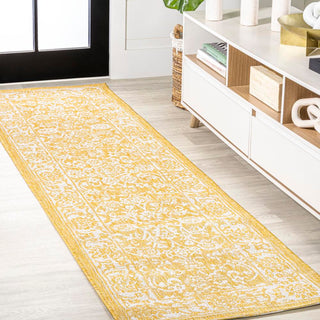 Hart Bohemian Textured Weave Floral Indoor/outdoor Area Rug