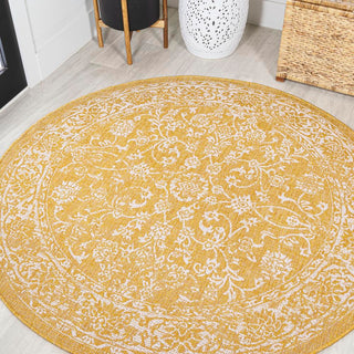 Hart Bohemian Textured Weave Floral Indoor/outdoor Area Rug