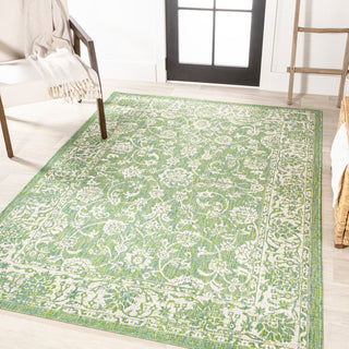 Hart Bohemian Textured Weave Floral Indoor/outdoor Area Rug