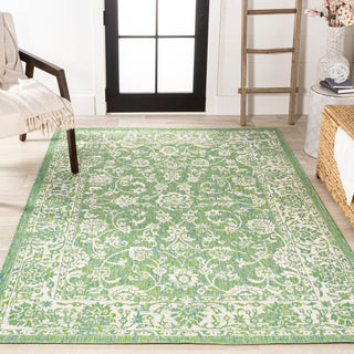 Hart Bohemian Textured Weave Floral Indoor/outdoor Area Rug