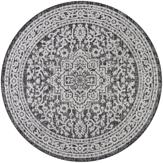 Luke Medallion Textured Weave Indoor/outdoor Area Rug