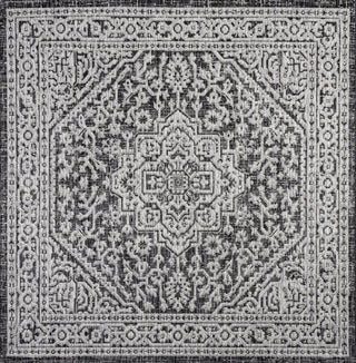 Luke Medallion Textured Weave Indoor/outdoor Area Rug