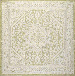 Luke Medallion Textured Weave Indoor/outdoor Area Rug