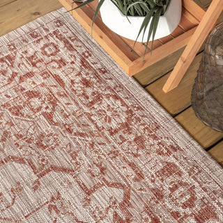 Makatea Rozetta Boho Medallion Textured Area Rug