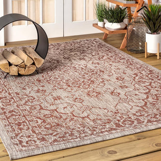 Makatea Rozetta Boho Medallion Textured Area Rug