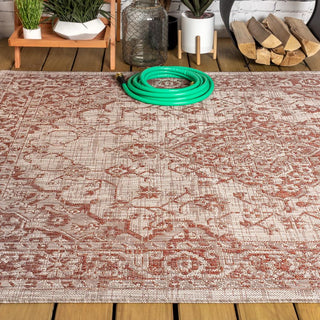 Makatea Rozetta Boho Medallion Textured Area Rug