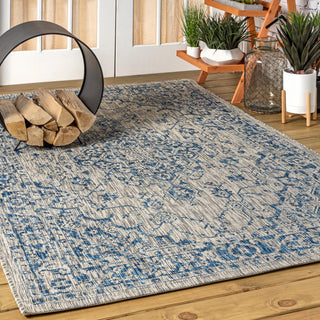 Makatea Rozetta Boho Medallion Textured Area Rug