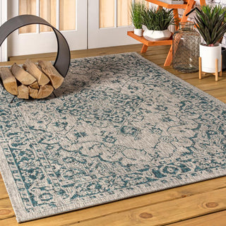 Makatea Rozetta Boho Medallion Textured Area Rug