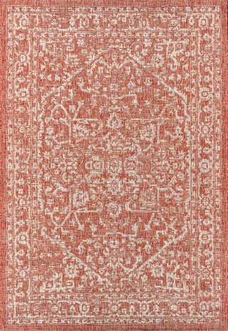 Kayla Bohemian Medallion Textured Weave Indoor/outdoor Area Rug