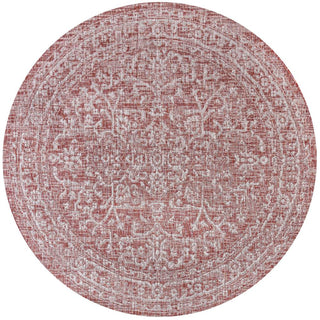 Kayla Bohemian Medallion Textured Weave Indoor/outdoor Area Rug