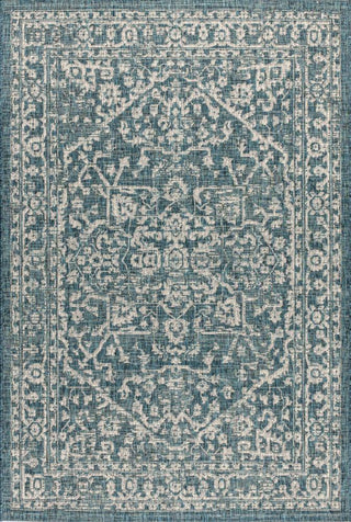 Kayla Bohemian Medallion Textured Weave Indoor/outdoor Area Rug