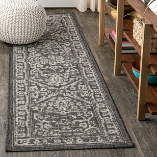 Kayla Bohemian Medallion Textured Weave Indoor/outdoor Area Rug