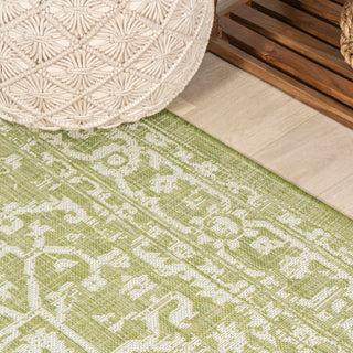 Kayla Bohemian Medallion Textured Weave Indoor/outdoor Area Rug