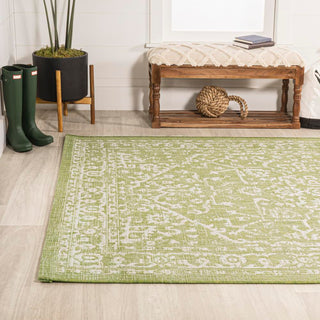 Kayla Bohemian Medallion Textured Weave Indoor/outdoor Area Rug