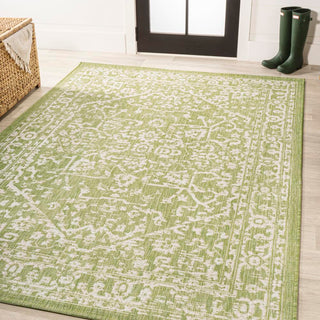 Kayla Bohemian Medallion Textured Weave Indoor/outdoor Area Rug