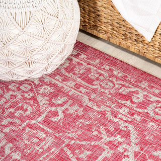 Kayla Bohemian Medallion Textured Weave Indoor/outdoor Area Rug