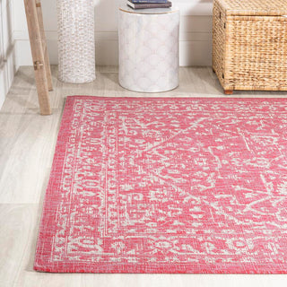 Kayla Bohemian Medallion Textured Weave Indoor/outdoor Area Rug