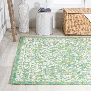 Kayla Bohemian Medallion Textured Weave Indoor/outdoor Area Rug