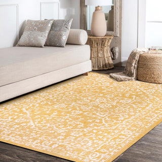 Kayla Bohemian Medallion Textured Weave Indoor/outdoor Area Rug