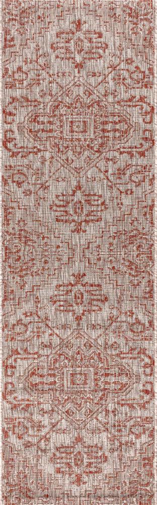 Cascade Bohemian Medallion Textured Weave Indoor/outdoor Area Rug