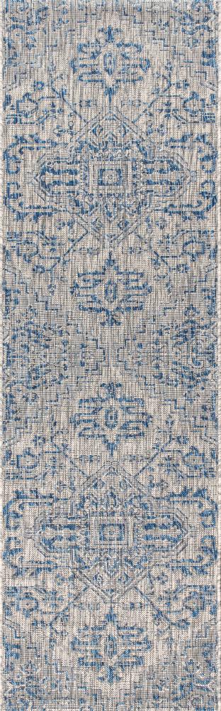 Cascade Bohemian Medallion Textured Weave Indoor/outdoor Area Rug