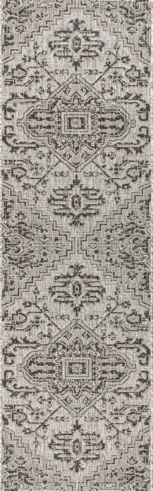 Cascade Bohemian Medallion Textured Weave Indoor/outdoor Area Rug