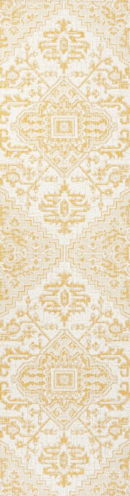 Cascade Bohemian Medallion Textured Weave Indoor/outdoor Area Rug