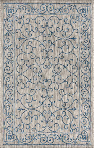 Loretta Vintage Filigree Textured Weave Indoor/outdoor Area Rug