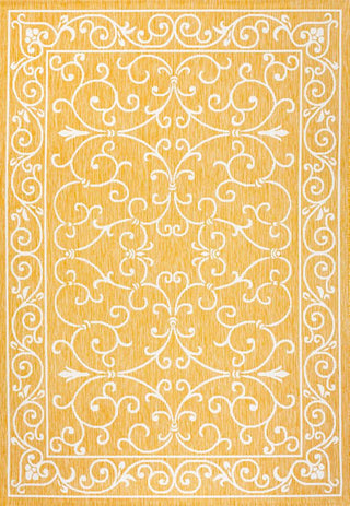 Loretta Vintage Filigree Textured Weave Indoor/outdoor Area Rug