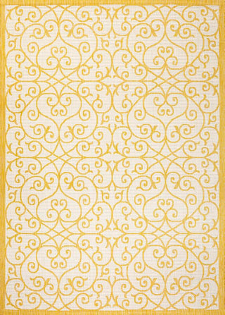 Alfombra Vintage Filigree Textured Weave Indoor/outdoor Area Rug