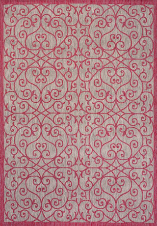 Alfombra Vintage Filigree Textured Weave Indoor/outdoor Area Rug