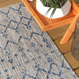 Dean Moroccan Geometric Textured Weave Indoor/outdoor Area Rug