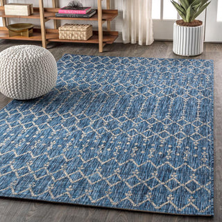 Dean Moroccan Geometric Textured Weave Indoor/outdoor Area Rug