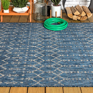 Dean Moroccan Geometric Textured Weave Indoor/outdoor Area Rug