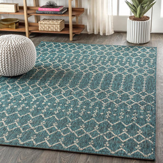 Dean Moroccan Geometric Textured Weave Indoor/outdoor Area Rug