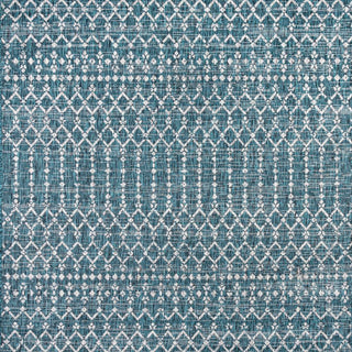 Dean Moroccan Geometric Textured Weave Indoor/outdoor Square Rug