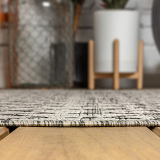 Dean Moroccan Geometric Textured Weave Indoor/outdoor Area Rug