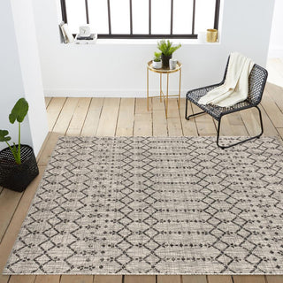 Dean Moroccan Geometric Textured Weave Indoor/outdoor Area Rug