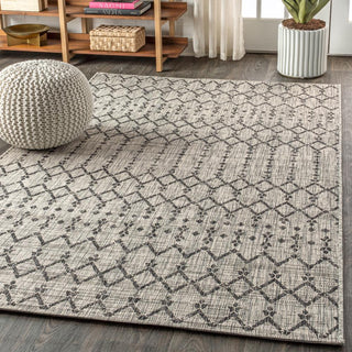 Dean Moroccan Geometric Textured Weave Indoor/outdoor Area Rug