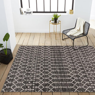 Dean Moroccan Geometric Textured Weave Indoor/outdoor Area Rug