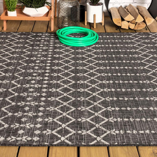 Dean Moroccan Geometric Textured Weave Indoor/outdoor Area Rug