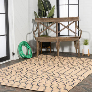 Dean Moroccan Geometric Textured Weave Indoor/outdoor Area Rug