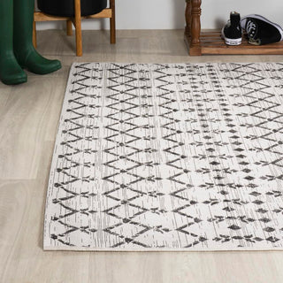 Dean Moroccan Geometric Textured Weave Indoor/outdoor Area Rug