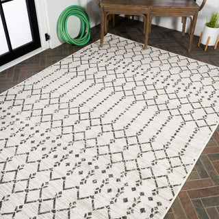 Dean Moroccan Geometric Textured Weave Indoor/outdoor Area Rug