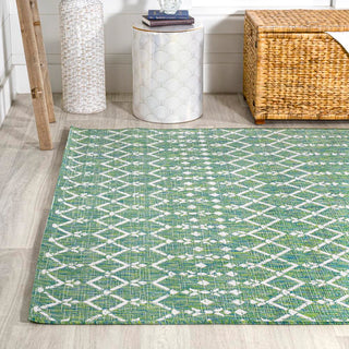 Dean Moroccan Geometric Textured Weave Indoor/outdoor Area Rug