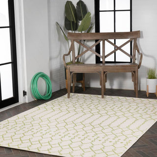 Dean Moroccan Geometric Textured Weave Indoor/outdoor Area Rug