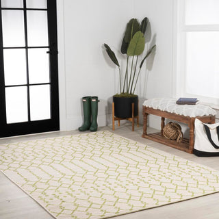 Dean Moroccan Geometric Textured Weave Indoor/outdoor Area Rug