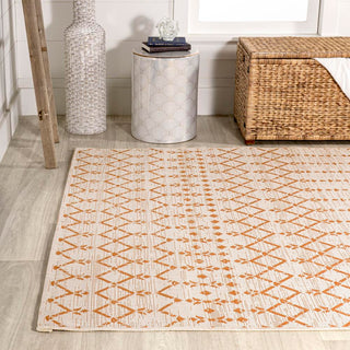 Dean Moroccan Geometric Textured Weave Indoor/outdoor Area Rug