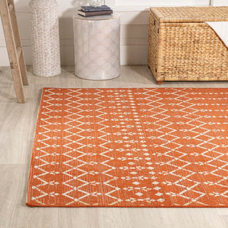 Dean Moroccan Geometric Textured Weave Indoor/outdoor Area Rug