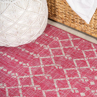 Dean Moroccan Geometric Textured Weave Indoor/outdoor Area Rug